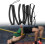 Hoch jump band Bungee rope crossbar foldable simple tallation training 4