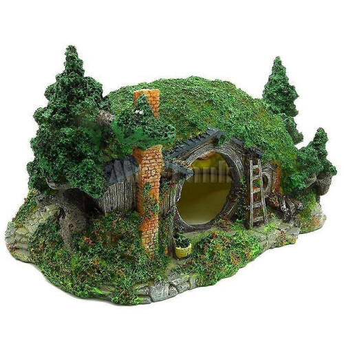 Hobbit Castle Aquarium Decoration - Aquarium Decoration 1