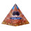 Constellation des Gémeaux Pyramide Pierre Énergie 5x5x5 cm 1