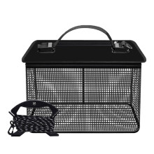 Foldable fishing net, fish protection, lebender Fischeimer, portable, net, storage cage, fish protection, Enduri