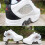 Skates Wheels Retractable 2-In-1 Shoes White 43 5