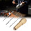 Kit de punzón para coser cuero, mango de latón, 65mm 14