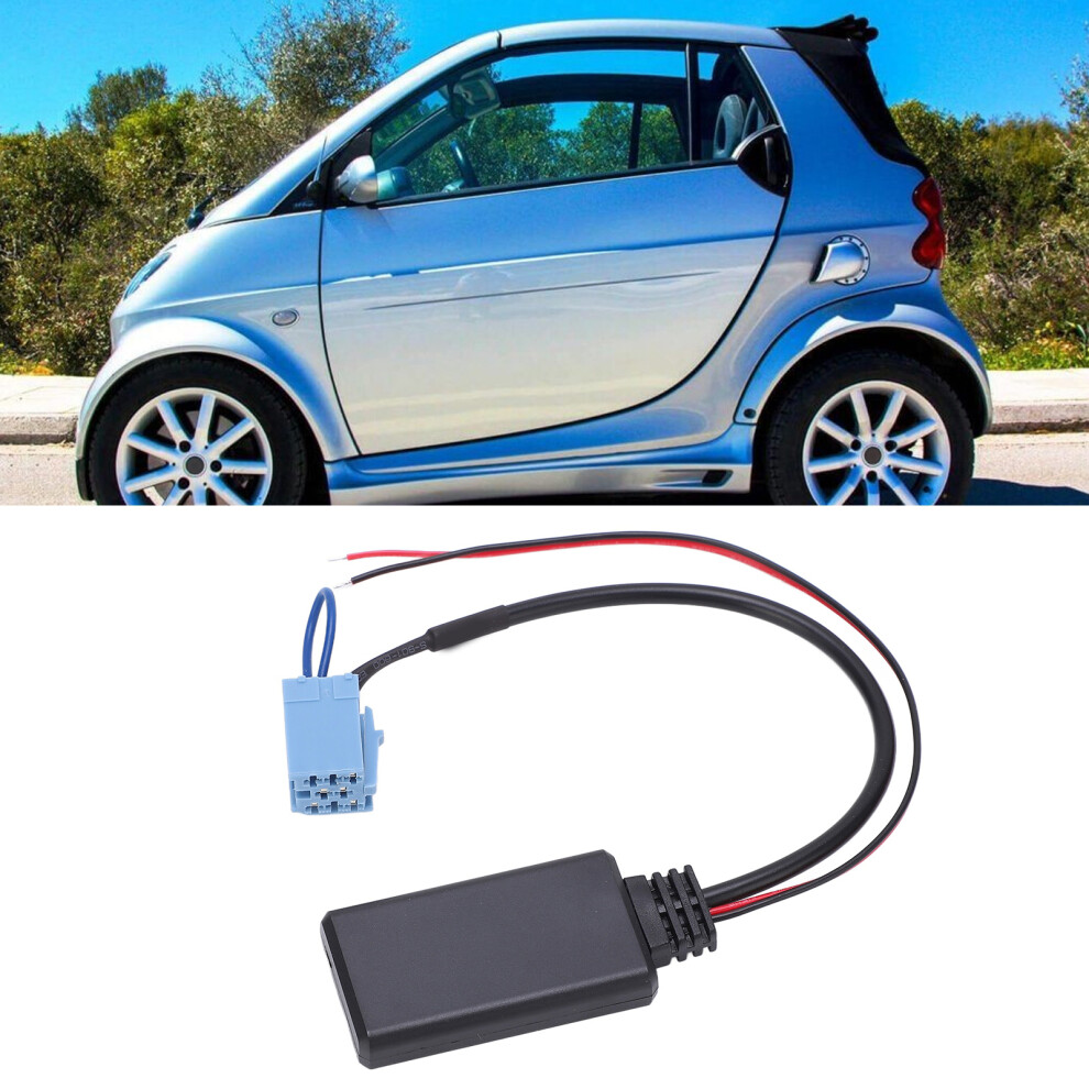 Car Bluetooth Aux In Module 8Pin Mini Iso Fit Smart Fortwo 450 Radio Wireless 9341333000086