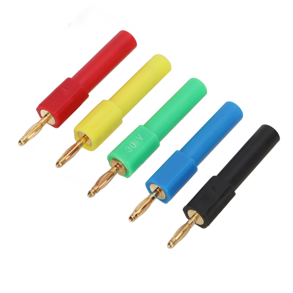 5Pcs Durable 2Mm To 4Mm Banana Plug Adapters For Charging & Welding 9401333000469