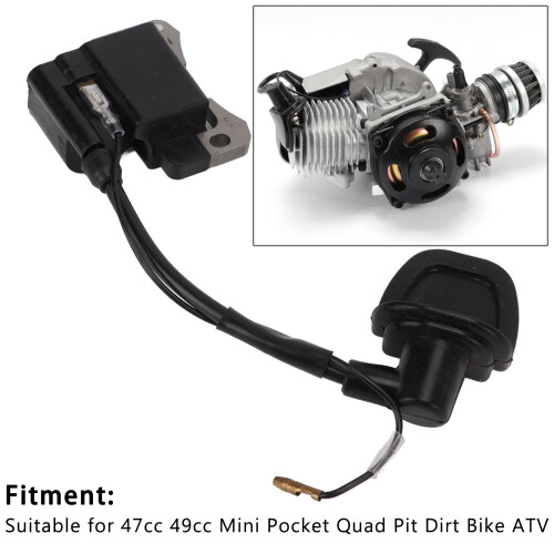 High Performance Ignition Coil for 47cc 49cc Mini Bikes and ATVs 2