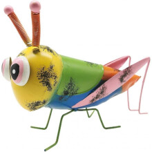 Metal Yard Art Garden Statues Grasshopper Figurines Décor Praying Mantis Locust Statues Ornaments fo