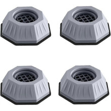 4 Pcs Rubber Washing Machine Feet, Universal Shockproof Washing Machine Feet, Anti-Slip Noise-Dampen