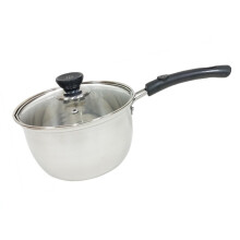 Olla para leche clásica de acero inoxidable 32,5 cm 18,3 oz