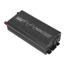 Power Inverter 2000W DC12V auf AC220V Sinuswellen-Stromwandler mit universeller Steckdose für Auto, Wohnmobil, Zuhause, Solarsystem