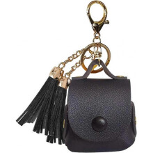 Charging Case Cover for Apple Airpods , PU Leather Case with a Couple of Drooping Tassels for Apple