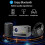 Mini Movie Projector Projector with WiFi and Bluetooth Black Android Version Sync Smartphone Screen 4