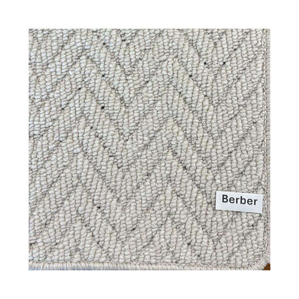 (Herringbone Berber, 60cm x 100cm (Hall or Entrance)) Herringbone Carpet Runners - Bargain Price!-image-OPC-PJBPD8P-NEW