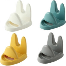 Pot Lid Holder, 4 Pcs Kitchen Utensil Rest Holder, Pot Lid and Spoon Holder, Lid Holder and Spoon Re