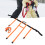 Children's Adjustable Nylon Ski Safety Harness with Shoulder Strap, Orange 1
