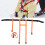Children's Adjustable Nylon Ski Safety Harness with Shoulder Strap, Orange 16