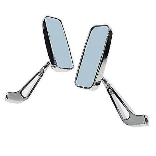 Motorcycle Rearview Mirrors Chrome 8/10Mm For 1