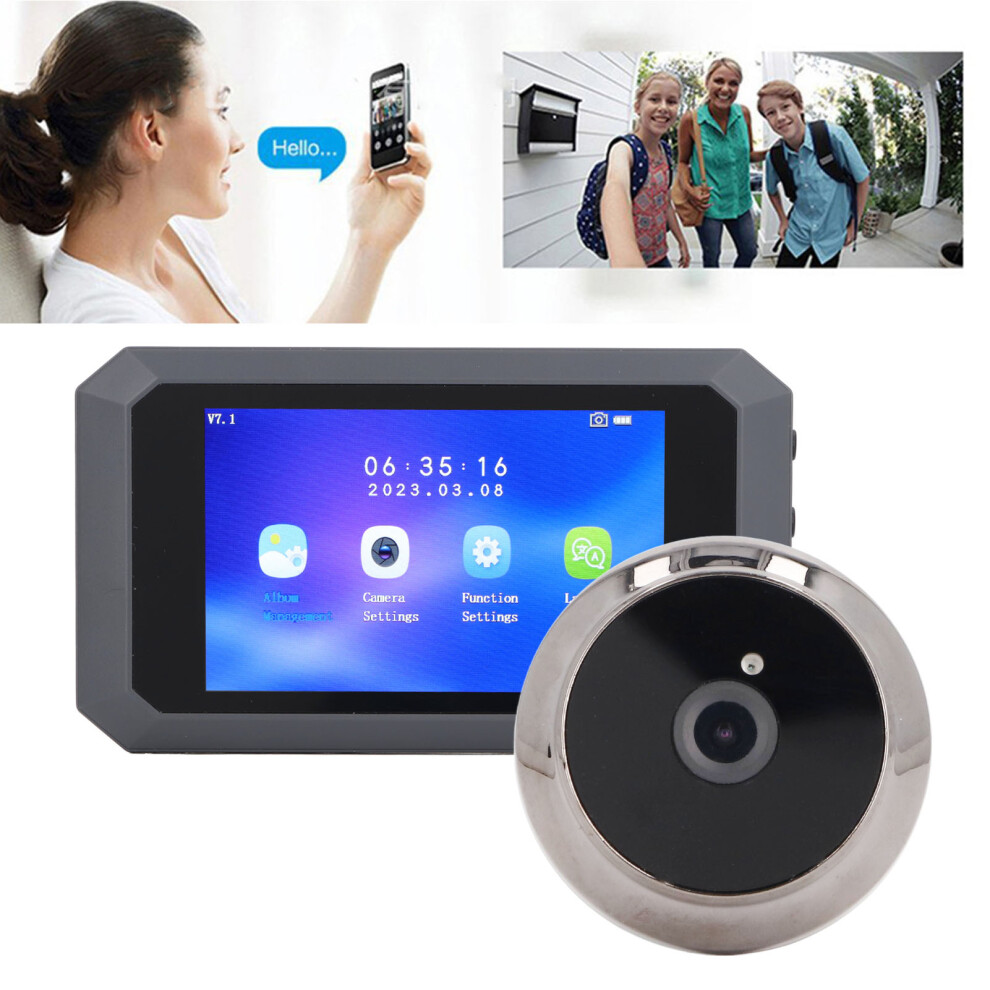 Video Doorbell 1400Mah, 3.97In Lcd, 1080P Black 4931333005775