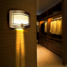 Wall Lamp Motion Sensor Battery Operated Wall Sconce Dimmable Modern Wall Light Fixtures for Indoor
