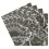 Living And Home (10pcs) Dark Mottled Marble PVC Self-adhesive Flooring Tiles 5