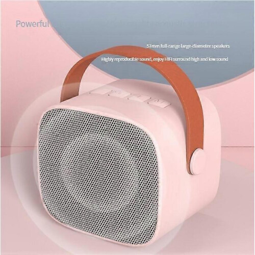 K song Bluetooth audio subwoofer microphone allinone home singing K Bluetooth speaker 1