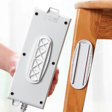 10Pc Wall-Mounted Sticker Punch-Free Plug Power Outlet Holder Traceless Fixer Home Self-Adhesive Soc