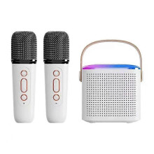 K song Bluetooth audio subwoofer microphone allinone home singing K Bluetooth speaker