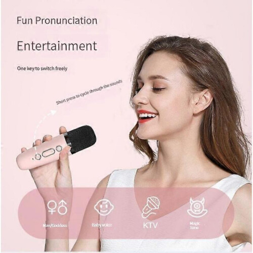 K song Bluetooth audio subwoofer microphone allinone home singing K Bluetooth speaker 2