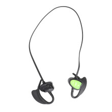 Schwimmkopfhörer Bluetooth Kabellos IPX8 wasserdicht Intelligente Sprachansage Geräuschreduzierung Sportkopfhörer für Surfen Tauchen Grün