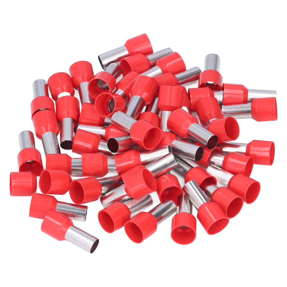 50Pcs Durable 2 Awg E35-16 Insulated Crimp Terminals Corrosion Resistant 4681333008459
