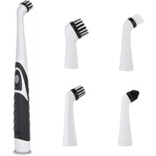 Electric Cleaning Brush, Waterproof Electric Cleaning Brush with 4 Replaceable Brush Heads for Tubs,