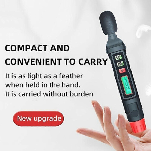 30~130 dB Noise Meter, Sound Detector, Decibel Meter, Digital Sound Level Meter 1