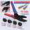 Professional Coaxial Cable Crimping Tool Set, 5 Jaws, 235mm 4