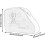 Roller Skate Storage Bag, Zippered Carry Bag 3
