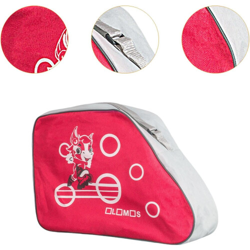 Roller Skate Storage Bag, Zippered Carry Bag 1