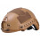 Imitationshelme Tactical Fast Helmet Airsoft Polycarbonate Adjustable Black 1
