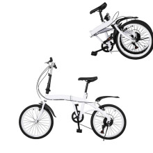 Folding Bike for Adults  20 Inch 6Speed Adjustable Unisex for City Cycling