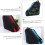 Roller Skates Storage Bag 2-Pack Oxford Fabric Red Carry Bag 4