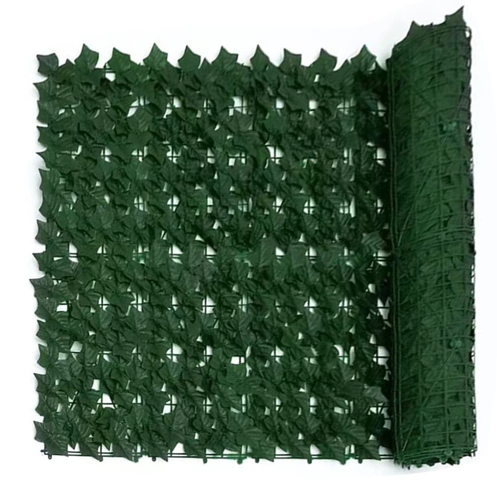 Artificial Ivy Hedge Privacy Fence Uv Resistant 6493810493225