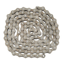 Hollow Single Speed Bicycle Chain for Road/Mountain Bikes, Carbon Steel, Brown