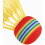 Badminton Set Rainbow Head Nylon Shuttlecocks 10-Piece 4