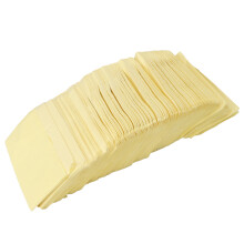 125 piezas de manteles desechables 34.5x45 cm amarillo