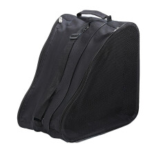 Ice Skates Bag Inline Skates Bag Roller Skates Bag with Ski Boat Bag Skating Shoes Storage Bag Black Ref: 1420