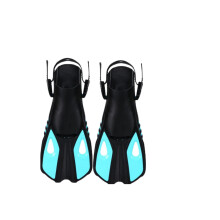 Swimming f for diving, 41.5 cm length, Adjustable buckle, Doublechannel drainage, Slipresistant design for diving and water sports