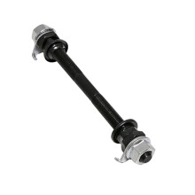 Bicycle Axle Lever With Solid Axle For Front And Rear