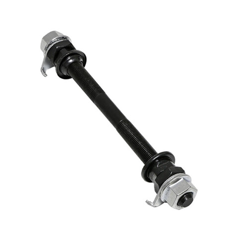 Bicycle Axle Lever With Solid Axle For Front And Rear
