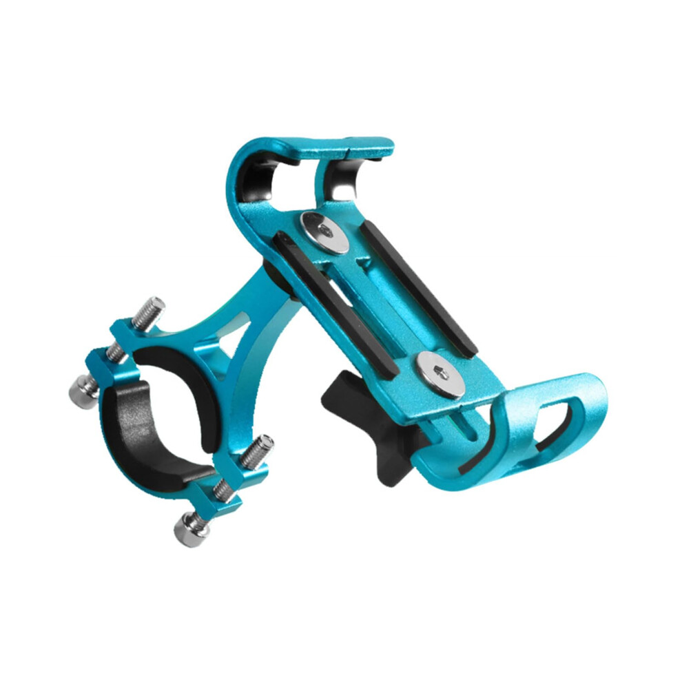 Adjustable Bicycle Phone Holder, Adjustable, For Motorcycles, Handlebars, Phone Clamps Blue 6276012193311