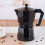 Cafetière italienne à 3 tasses, 150 ml, noir 11