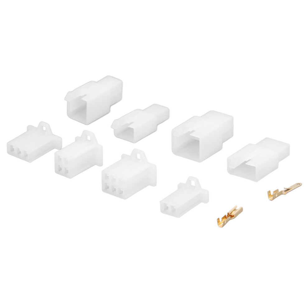 380Pcs Wire Terminal Kit For Automotive Marine 2.8Mm Plastic & Copper 4691333016842