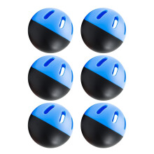 Soft Baseball Balls 2.9' EVA Practice Soft Training High Density Multifunctional Batting Accessories 6 Pieces Baseball Balls for Skill Development