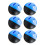 Soft Baseball Balls  2.9' EVA Practice Soft Training High Density Multifunctional Batting Accessories 6 Pieces Baseball Balls for Skill Development 1